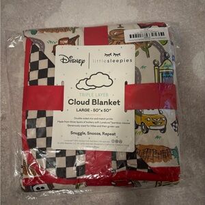 Little Sleepies Cars cloud blanket